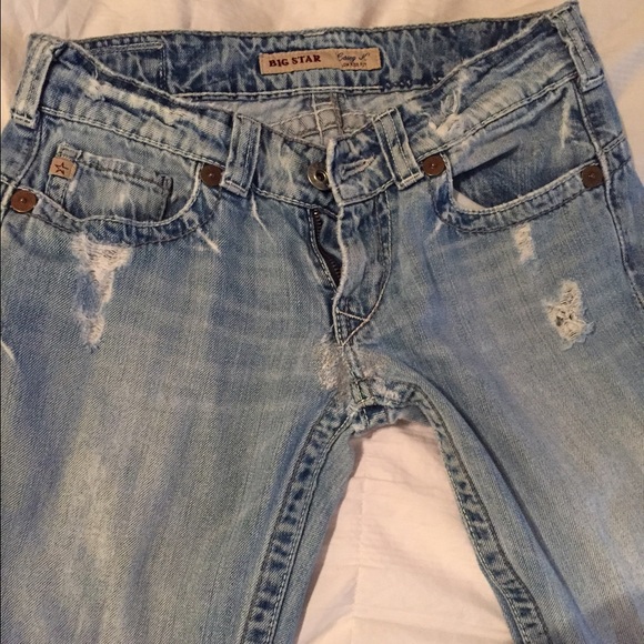 BIG STAR WORN OUT JEANS