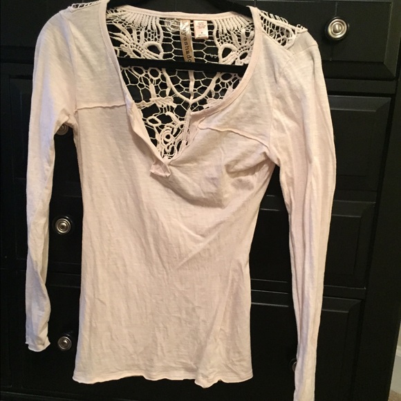 Beige cute top
