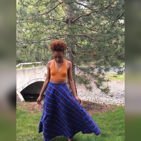 Vintage Maxi Skirt