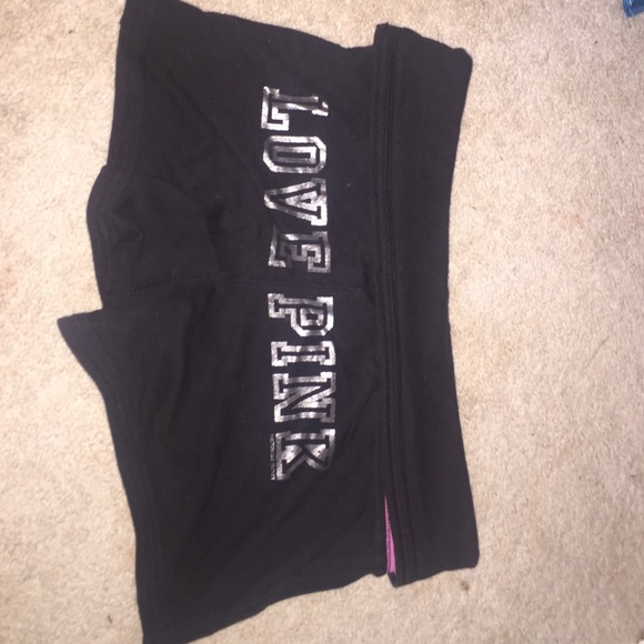 Love pink vs pajama bottoms