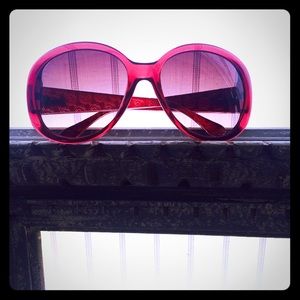 Michael Kors rose colored sunglasses