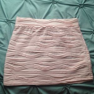 Light pink bandage skirt