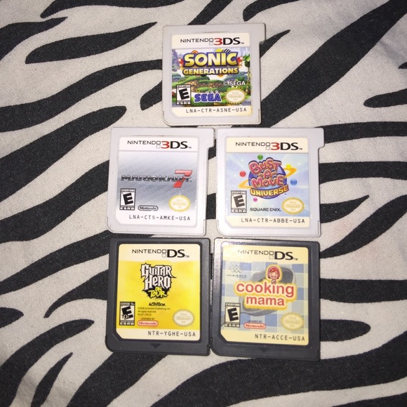 Nintendo DS and 3DS games