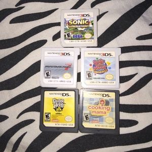 Nintendo DS and 3DS games