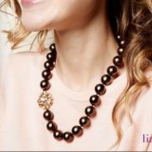 Brown chunk necklace