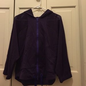 Purple Adidas by Stella McCartney jacket