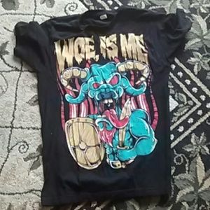 Woe Is Me band tee