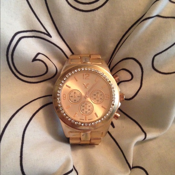 American eagle rose gold watch