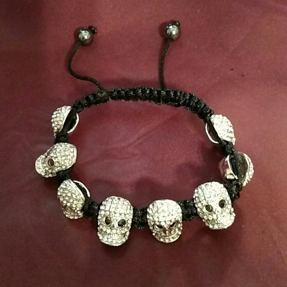 SWAROVSKI CRYSTAL SKULL BRACKET