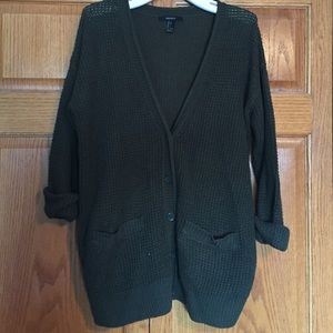 BARELY WORN F21 CARDIGAN
