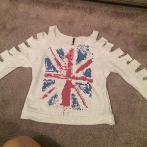 Ripped sleeves United Kingdom Shirt