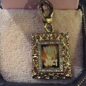 Juicy couture "VIVA LA JUICY" frame charm