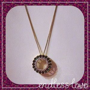 "Circle of Love" EMERALD NECKLACE💚💚