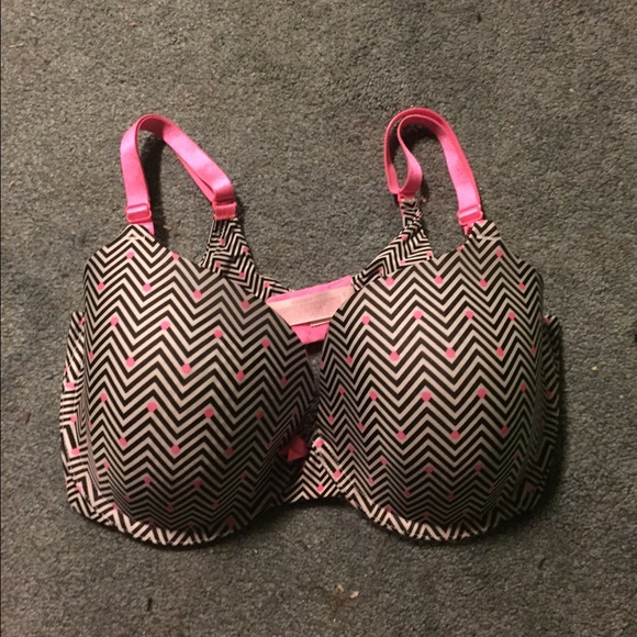 striped/polka dot bra 36DD