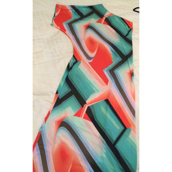 One Shoulder Trina Turk Dress. NWT!