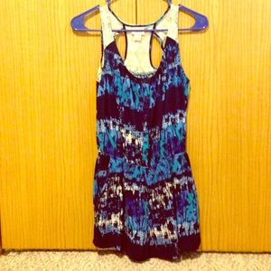 ‼️Blue tie dye romper‼️