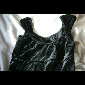 Black Velvet Maxi Dress