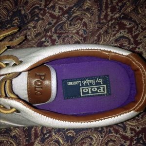 Light purple polo shoes