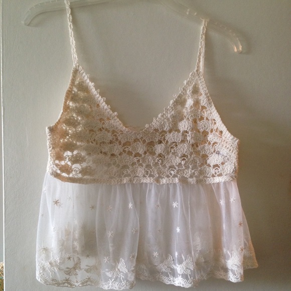 Crochet & Netted Tank - Picture 2 of 2