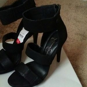 Jessica simpson black heels