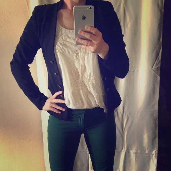 Navy blazer