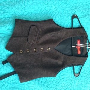 Brown vest