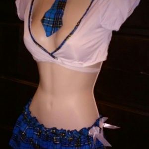 hot and sexy school girl lingerie