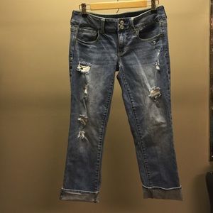 American Eagle Crop Capris