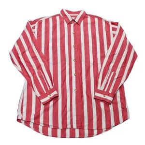 Vintage striped button up shirt