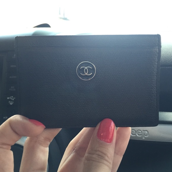 Chanel card holder