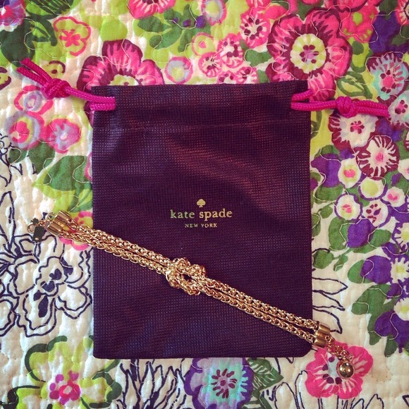 Kate Spade Knotted Double-Chain Bracelet