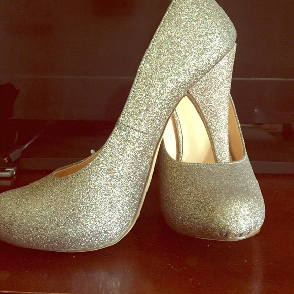City streets glitter high heels