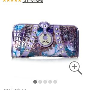 Floral Checkbook Wallet