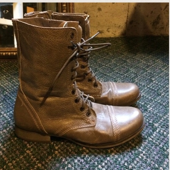 Steve Madden Troopa Combat Boots - Picture 1 of 4