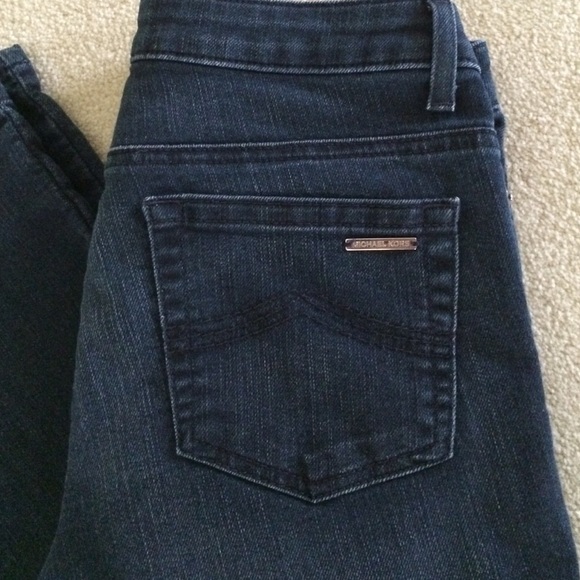 Michael Kors Dark Blue Bootcut Jeans - Picture 2 of 2
