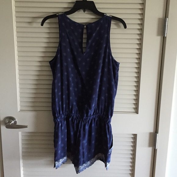 Joie Navy Paisley Romper - Picture 4 of 4