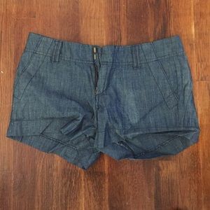 Old navy shorts. Nice fancy denim.