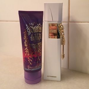 Justin bieber the key perfume and body lotion set