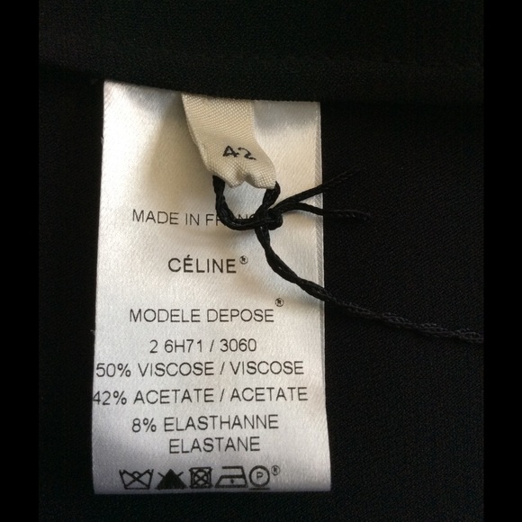 Celine Elegant Little Black Dress - Picture 4 of 4