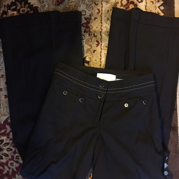 Anthropologie Leifsdottir Lined Black Pants 6