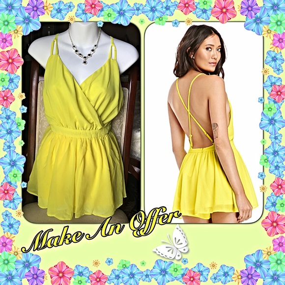 Dresses & Skirts - 🎉HP 07/18🎉🌸Vibrant Chiffon Romper🌸