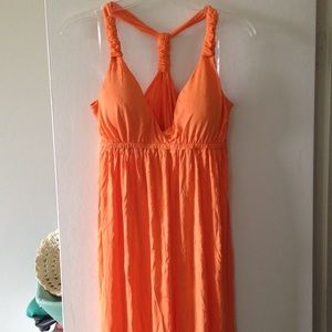 Orange Maxi Dress