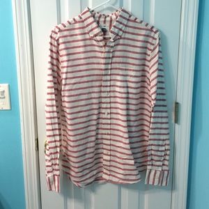 Men's Striped Linen Shirt