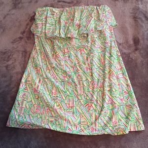Lilly Pulitzer strapless top