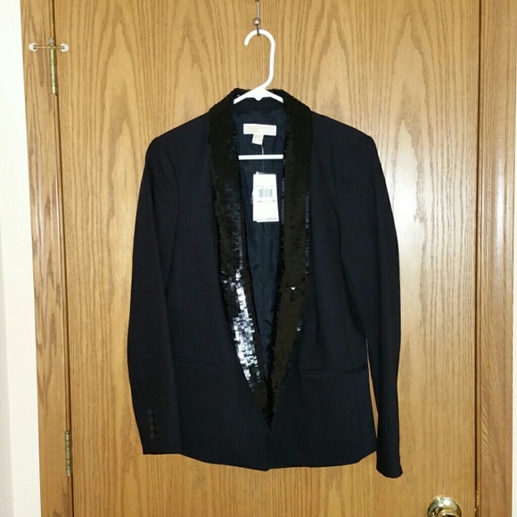 💥SALE💥Black sequin blazer