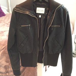 Delias leather jacket