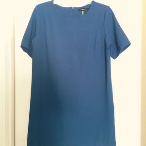 Forever 21 blue shirt dress