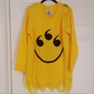 UNIF 666 SWEATER YELLOW SIZE M