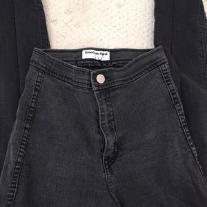AA black easy jeans
