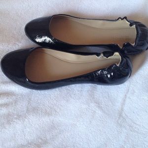 Black Patent Leather Flats